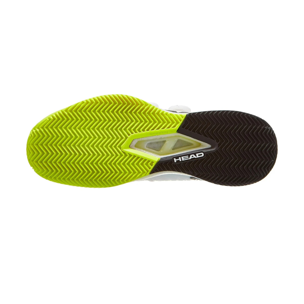 Ténis Head Endure Pro BOA para Homem para Campo de Saibro - Amarelo