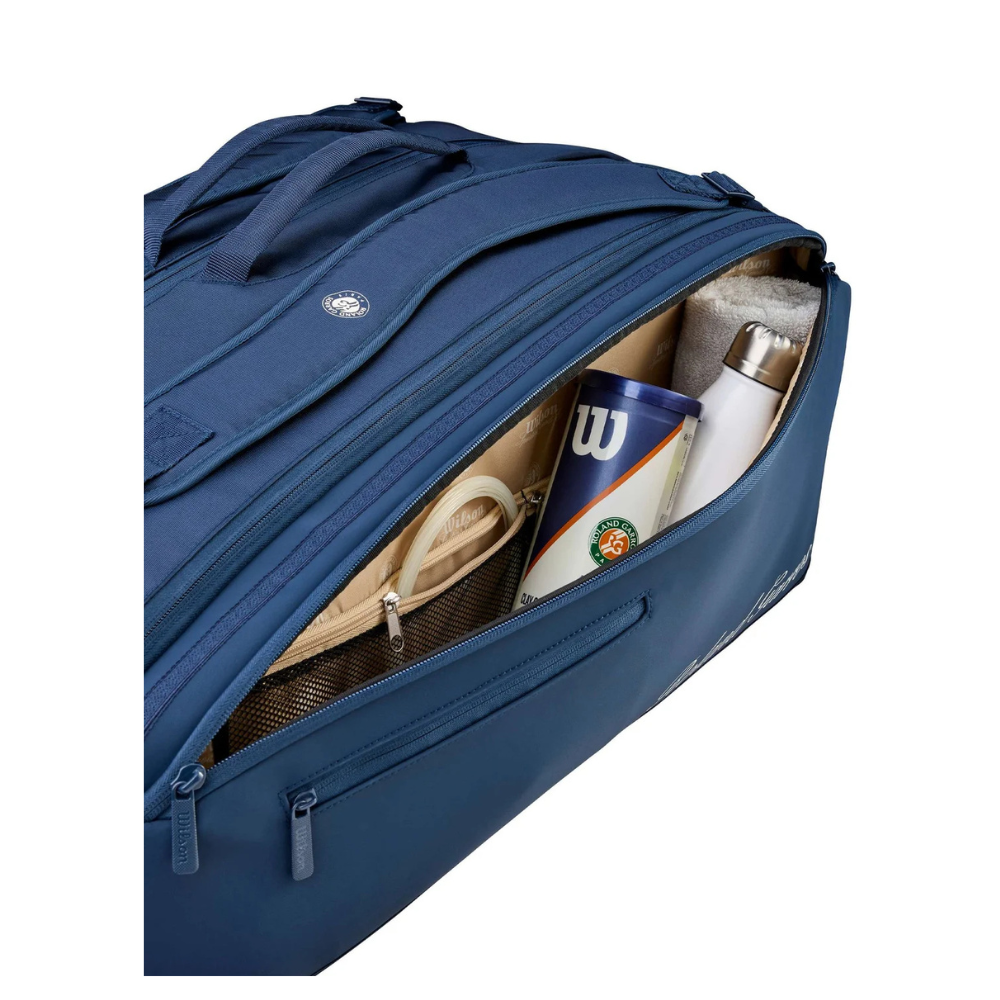 Wilson Roland Garros 2026 Session Soiree 15pk Tennis Racket Bag