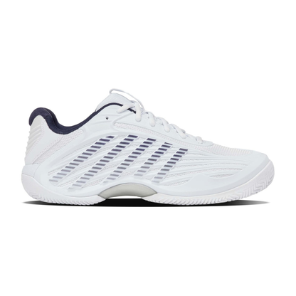 K-Swiss Hypercourt Express 3 Clay Court Men Tennis Shoes - White/Silver