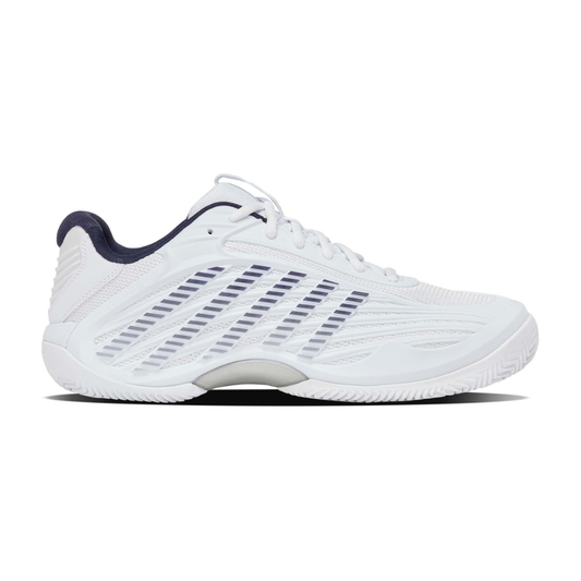 K-Swiss Hypercourt Express 3 Clay Court Men Tennis Shoes - White/Silver