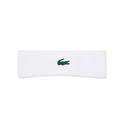 Lacoste Headband - White