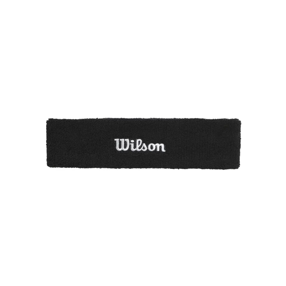 Wilson Elastic Headband - Black