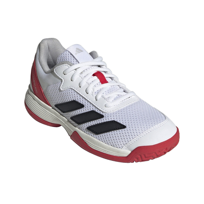Sapatilhas de Ténis Júnior Adidas Courtflash K All Court - Branco/Verde