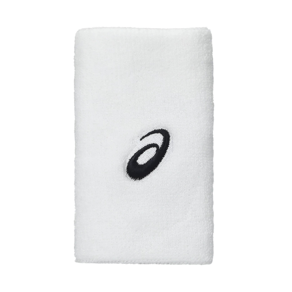 Asics 2-Pack Long Wristband - White