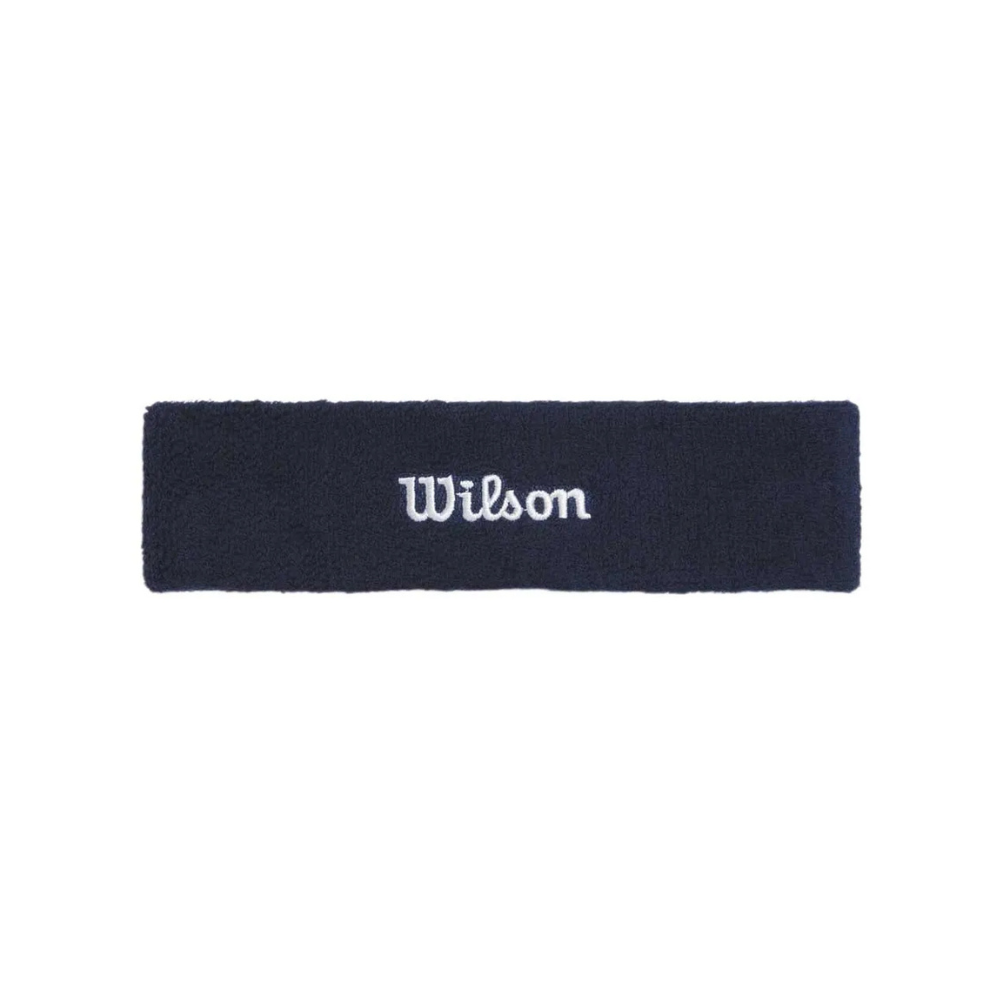 Wilson Elastic Headband - Navy