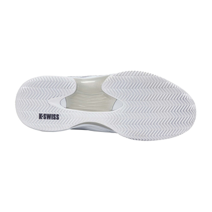 K-Swiss Hypercourt Express 3 Clay Court Men Tennis Shoes - White/Silver