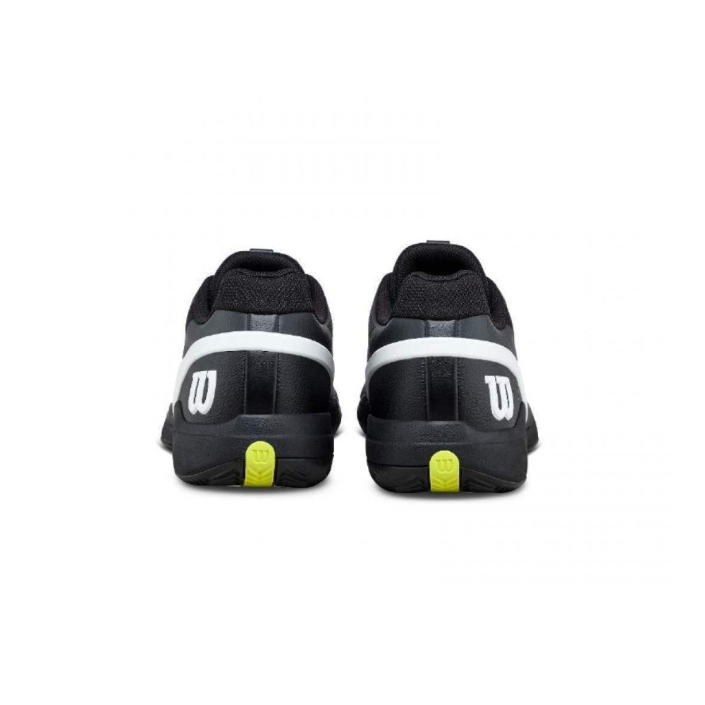 Sapatilhas de Ténis Masculina Wilson Rush Pro 5 Clay Court - Preto/Branco