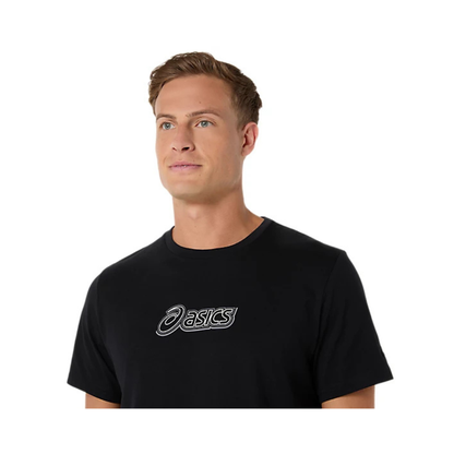 Asics Logo Graphic Men T-Shirt - Performance Black