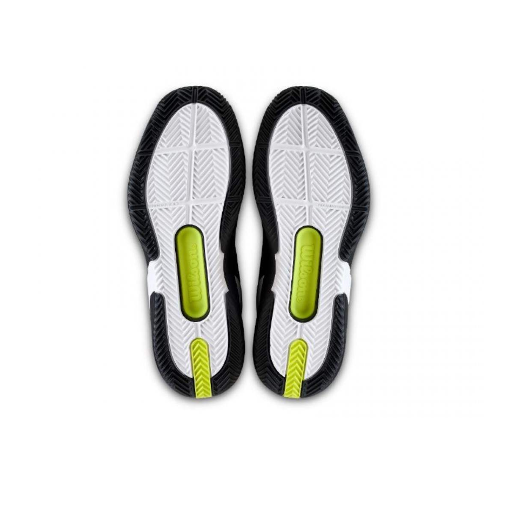 Sapatilhas de Ténis Masculina Wilson Rush Pro 5 Clay Court - Preto/Branco