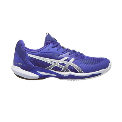 Zapatillas de Tenis Hombre Asics Solution Speed FF 3 Piso Mixto - Blanco/Gris/Morado