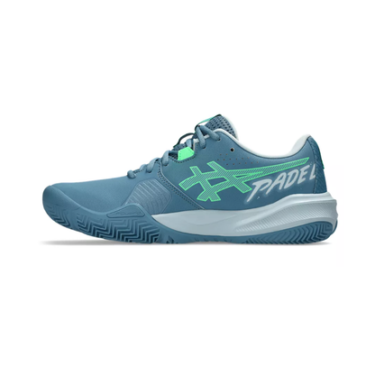 Asics Gel-Challenger 15 Men Padel Shoes - Saba Blue/ Vital Green