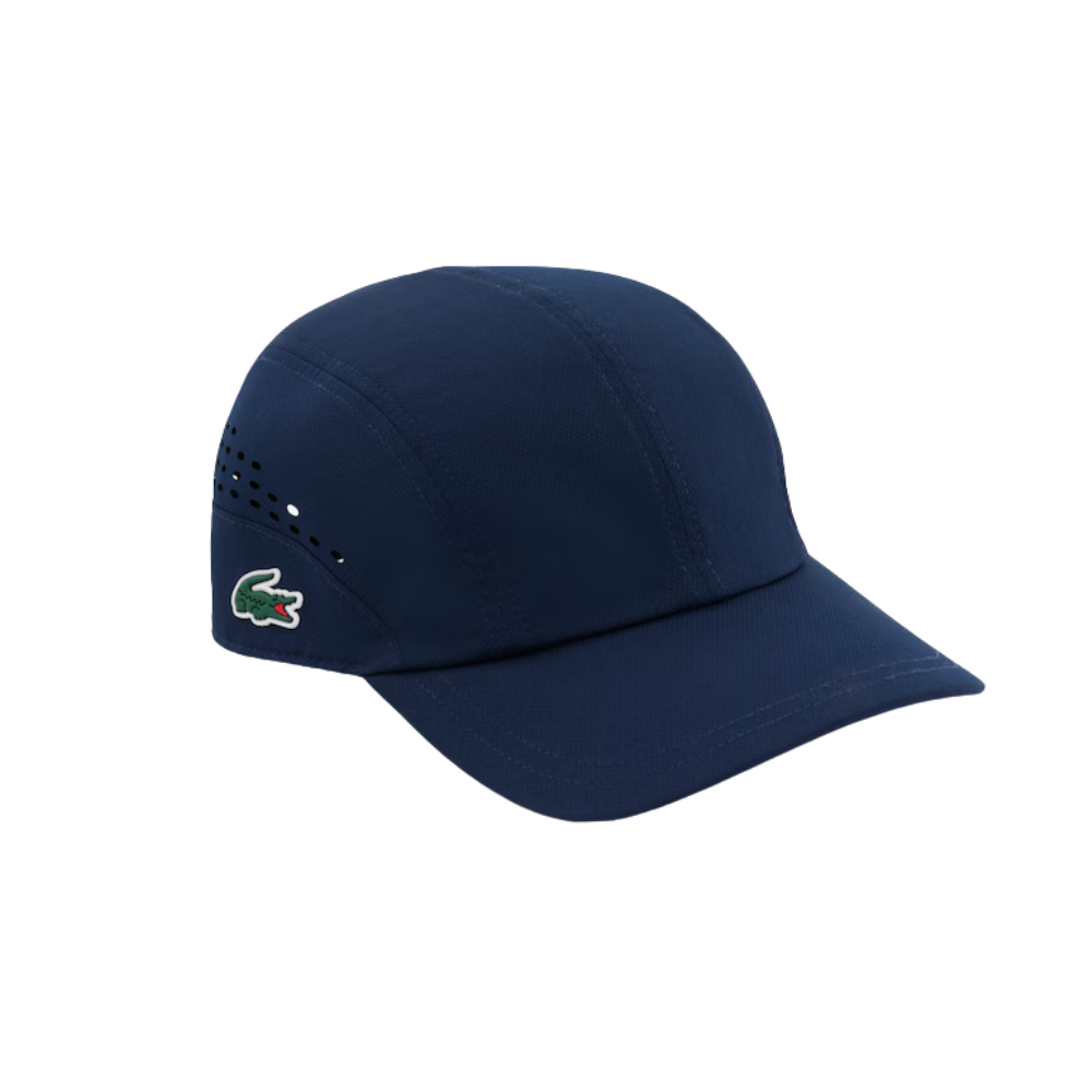 Lacoste Diamondo Taffeta Cap - Marine