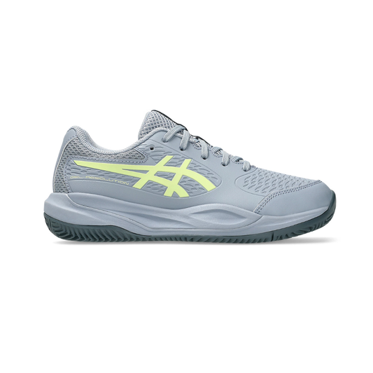 Zapatillas de Tenis Junior Asics Gel-Resolution X GS Tierra Batida  - Gris azul/Pistacho