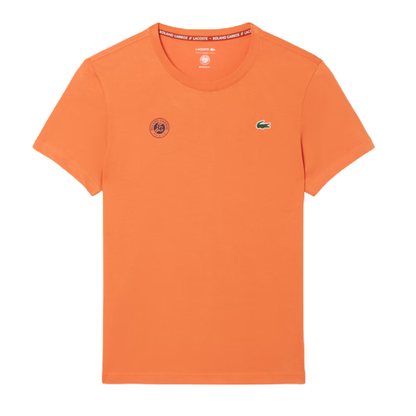 Lacoste Roland Garros Ultra- Dry T-Shirt Men - Orange