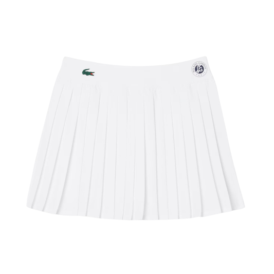 Lacoste Ballgirl Roland Garros Skirt Women - White