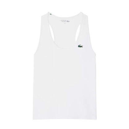 Lacoste Sport Tank Top Slim Fit Women - White