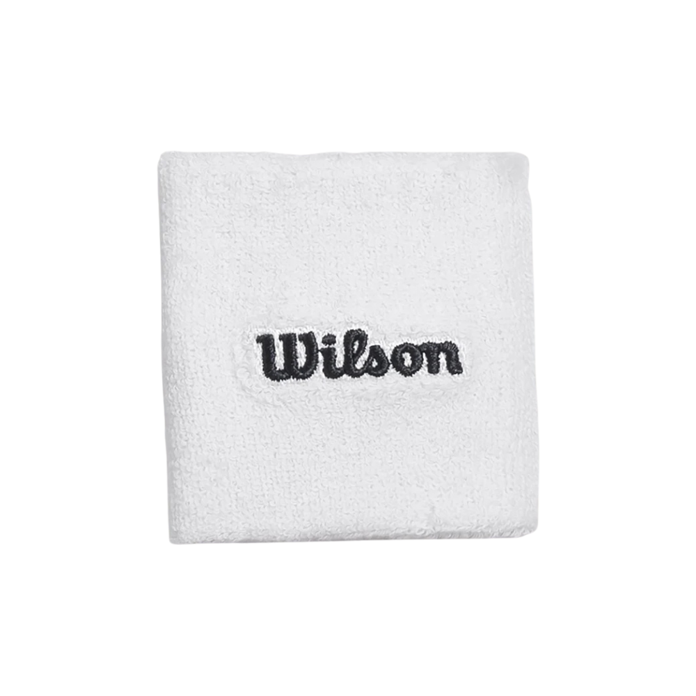 Wilson 2-Pack Wristband - Bright White