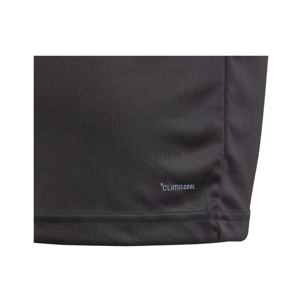 Adidas Club 3 Stripe Boy T-Shirt - Black