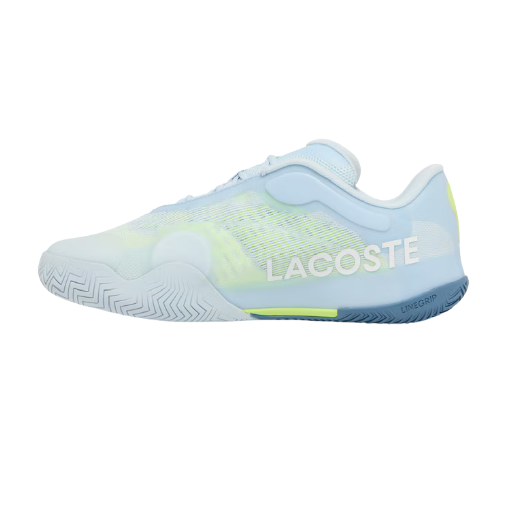 Zapatillas de Tenis Hombre Lacoste AG-LT Pro Piso Mixto - Azul Claro / Amarillo