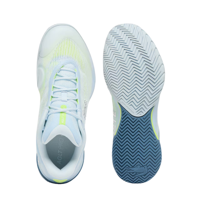 Zapatillas de Tenis Hombre Lacoste AG-LT Pro Piso Mixto - Azul Claro / Amarillo