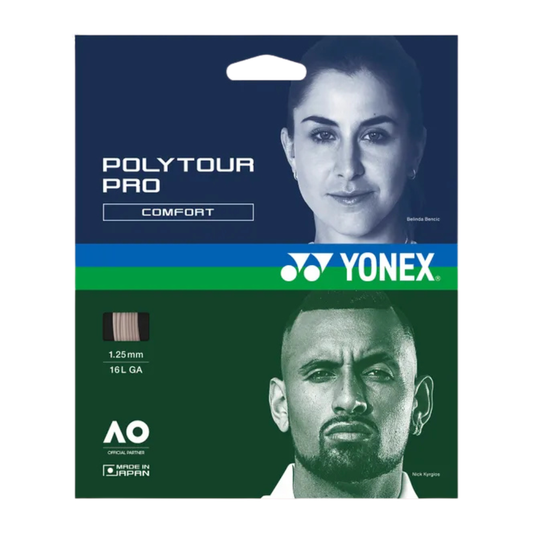 Yonex Polytour Pro 1.25 String Set - Graphite