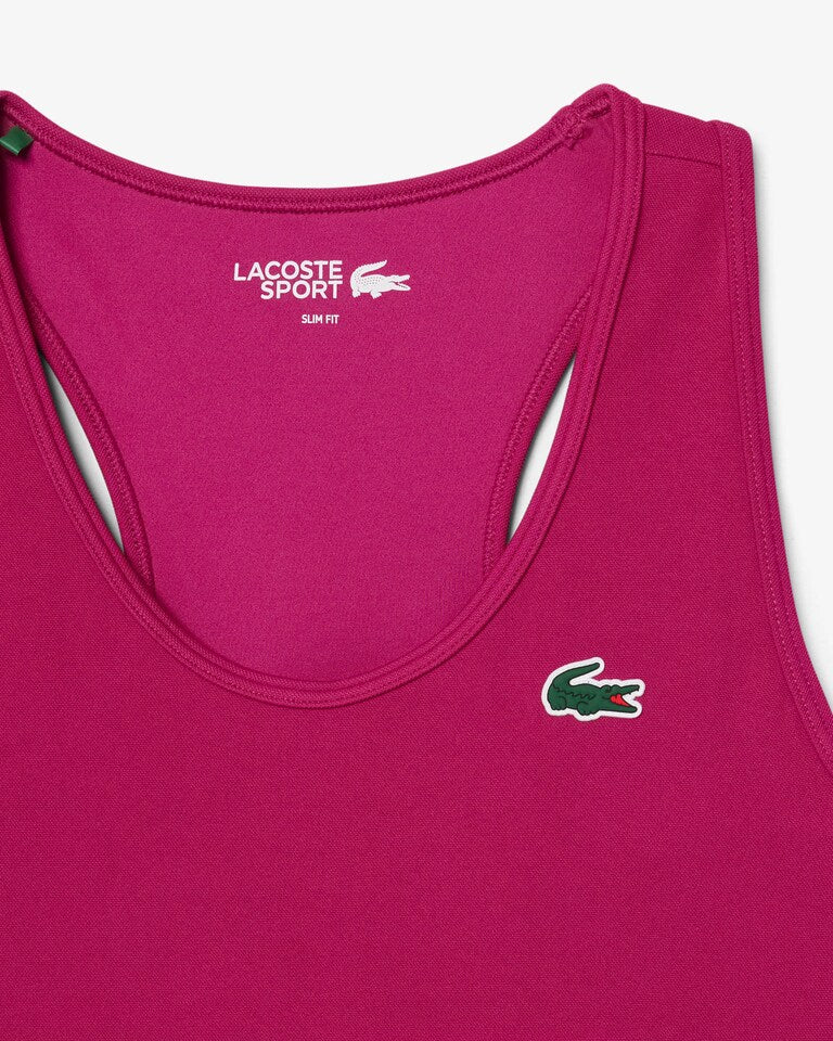 Lacoste Sport Tank Top Slim Fit Women - Rose Fushia