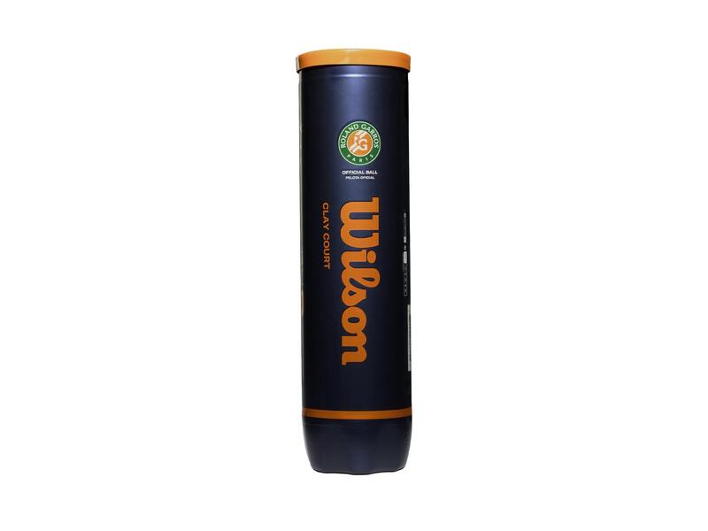 Pelota de tenis Wilson Roland Garros Clay Court - Tubo de 4 pelotas