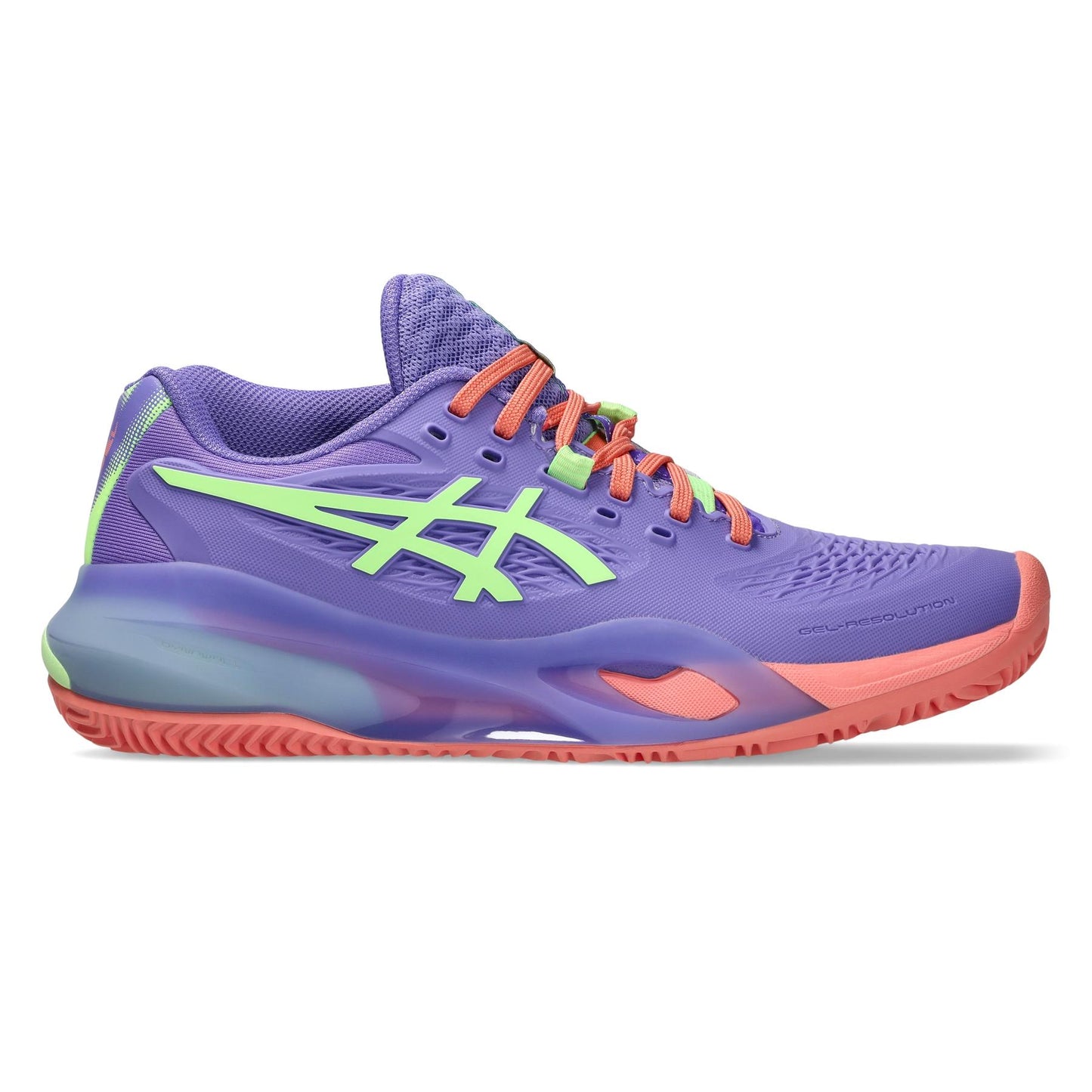 Sapatilha de Padel Feminina Asics Gel-Resolution X - Roxo /Ouro Rosa