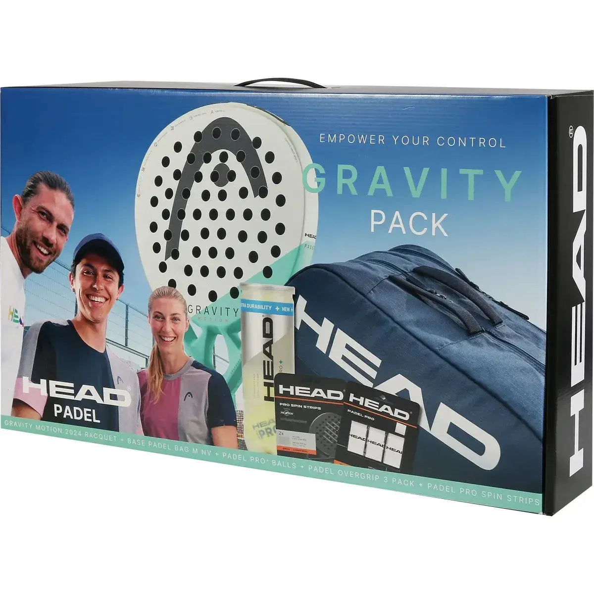 Pack de Padel Head Gravity Motion 2026