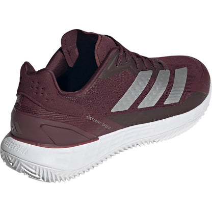 Adidas Defiant Speed 2 Clay Court Men Tennis Shoes - Maroon