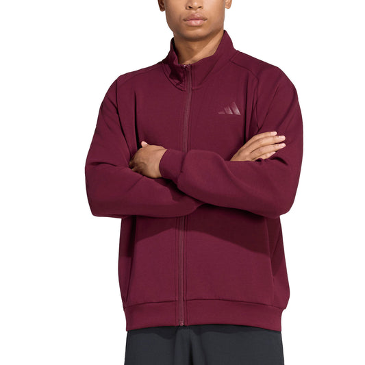 Adidas Cover Up Jacket Men - Maroon