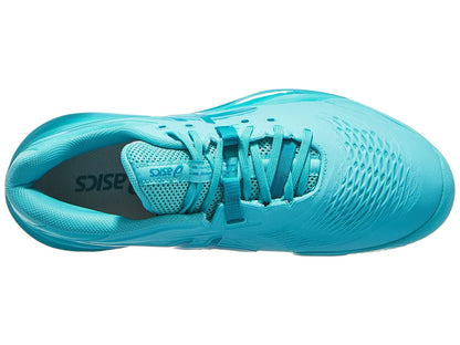 Zapatillas de Tenis Hombre Asics Gel-Resolution X Tierra Batida - Menta 