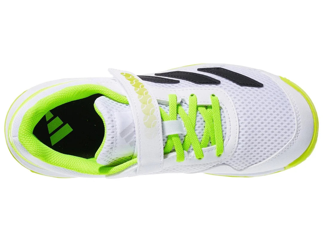 Ténis Adidas Courtflash K Comfort Closure Criança - Branco/Verde