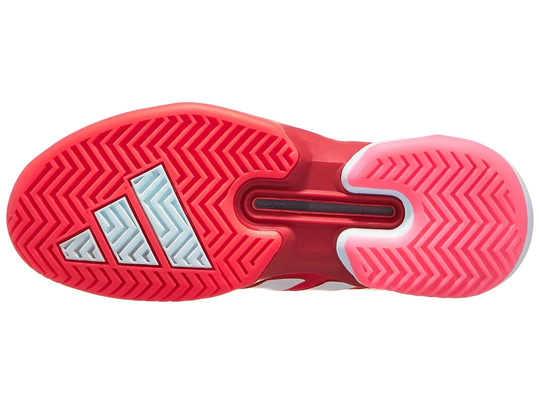 Zapatillas de Tenis Mujer Adidas Adizero Ubersonic 5 Piso Mixto - Rojo