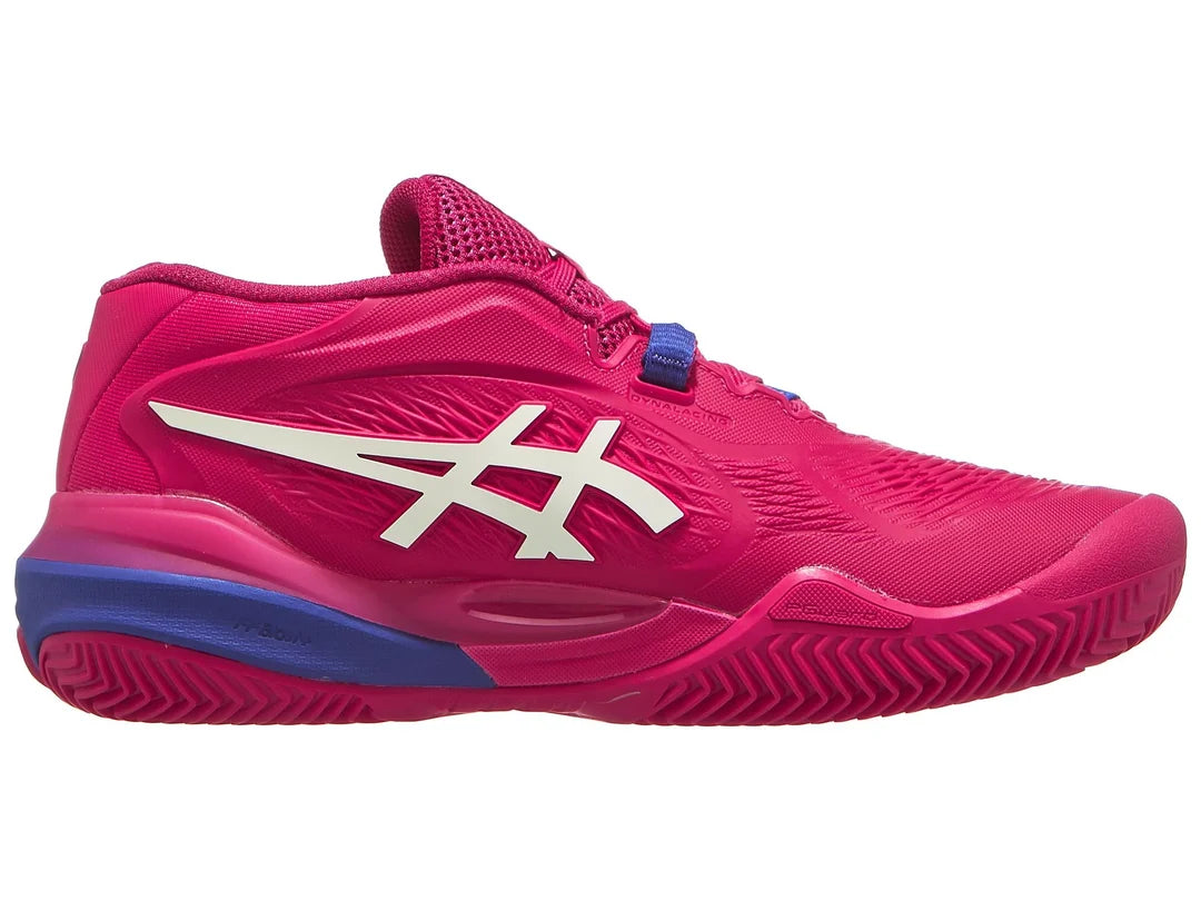 Zapatillas de Tenis Mujer Asics Gel-Resolution X Piso Mixto  - Rosa brillante/Crema