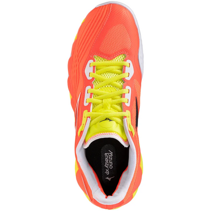 Zapatillas de Pádel Hombre Mizuno Wave Enforce Tour 2 - Naranja/Blanco/Amarillo