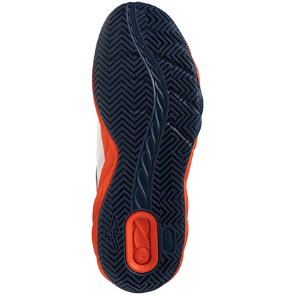 Zapatillas de Tenis Hombre Mizuno Wave Enforce Court Piso Mixto - Blanco/Coral
